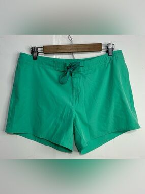 O'Rageous Teal Swim Trunk Shorts Girls Juniors Large